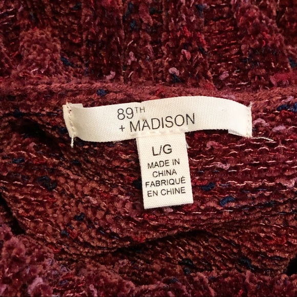 89TH + Madison Turtleneck Sweater Long Sleeve - Picture 5 of 6